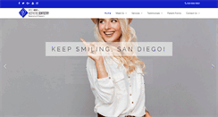 Desktop Screenshot of keepsmilingsandiego.com